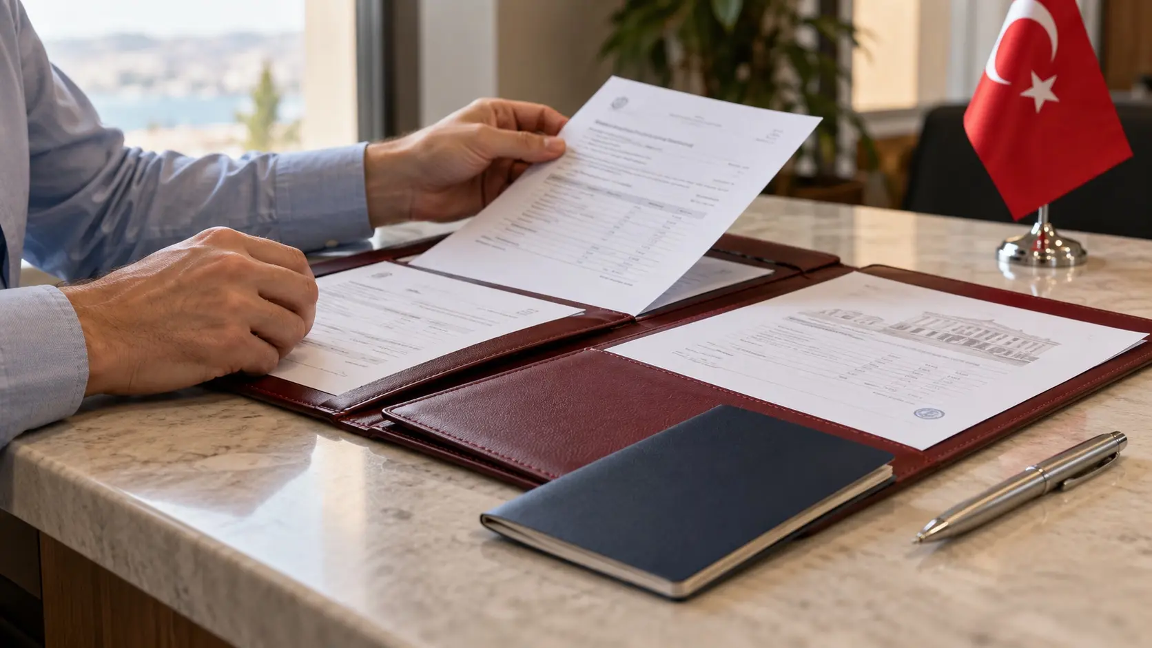 Documents to open a bank account in Turkey